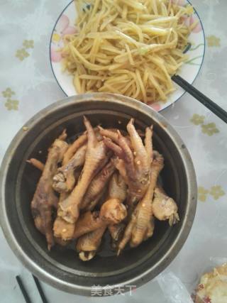 Exclusive Homemade Chicken Feet recipe