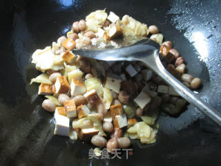 Stir-fried Peanuts with Mustard recipe