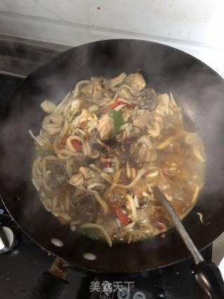 Chicken Stew with Mushrooms recipe