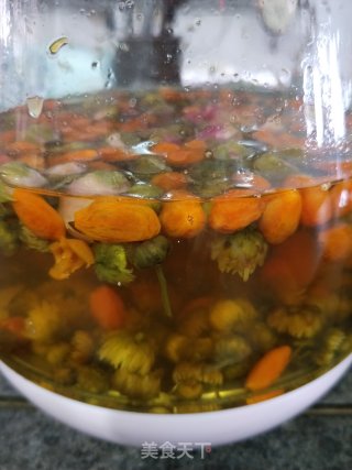 Chinese Wolfberry Chrysanthemum Rose Tea recipe