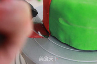 [tomato Recipe] Christmas Gift Box Fondant Cake-christmas Gift that Touches Your Soul recipe