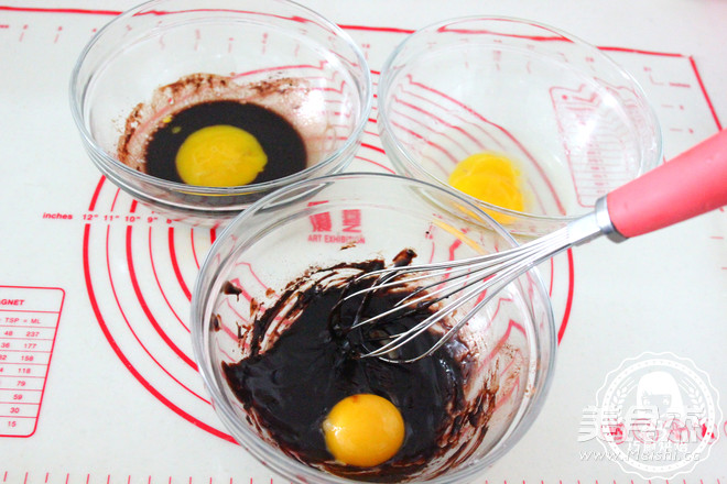 Tricolor Chiffon recipe