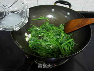 Stir-fried Pumpkin Seedlings recipe