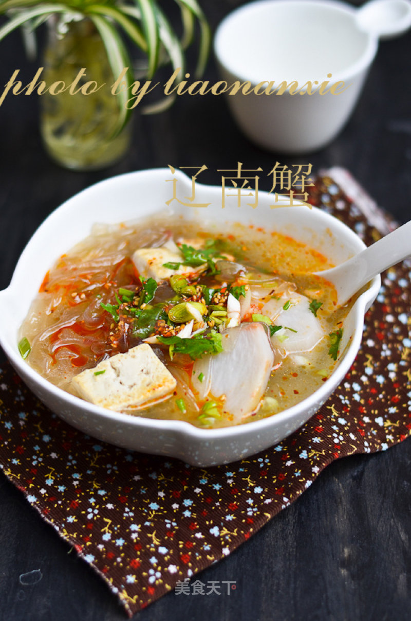 Tofu Vermicelli Soup recipe