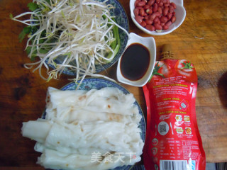 Snacks Can Also be Very Simple---mixed Noodles with Tomato Sauce recipe