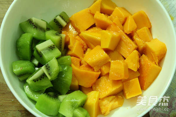 Double Fruit Ice Cream recipe