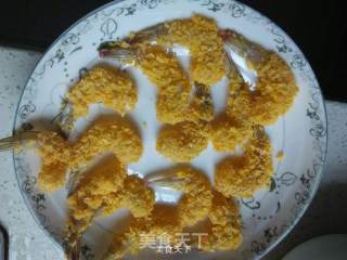 Golden Anchovy Shrimp recipe