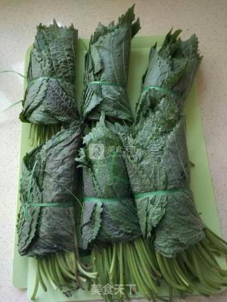 Fresh Korean Suzi Leaves recipe