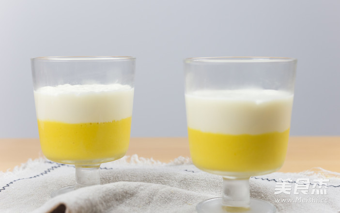 Double Mango Pudding recipe