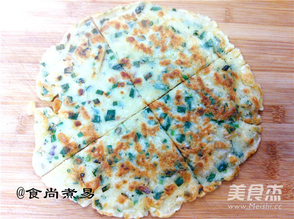 Leek Egg Pancake recipe