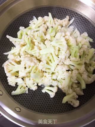 Stir-fried Organic Cauliflower recipe