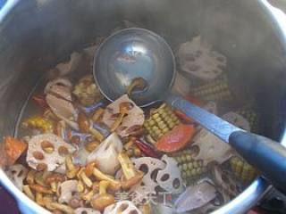 Ribs Stewed with Mushrooms and Vegetables recipe