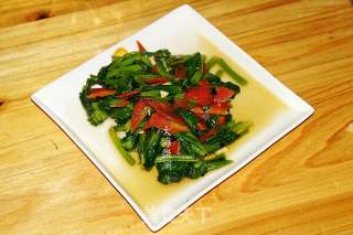 Vegetarian Fried Pea Sprouts recipe