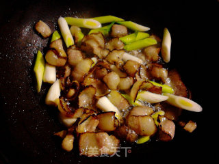 Stir-fried Bacon with Garlic recipe