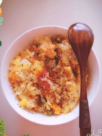 Seasonal Vegetable Braised Rice recipe