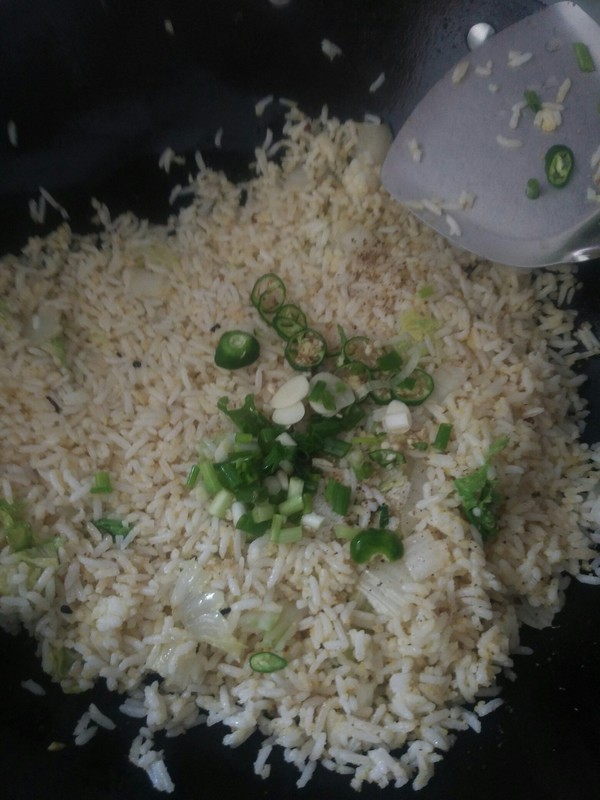 Cabbage Fried Rice recipe