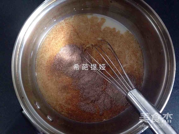 Coffee Almond Pudding recipe