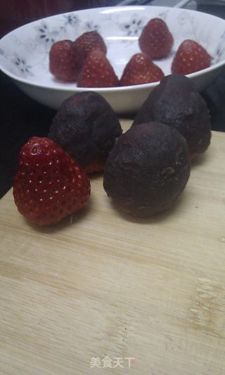 Microwave Version of Strawberry Daifuku recipe
