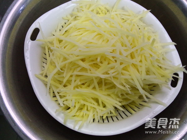 Vinegar Shredded Potatoes recipe