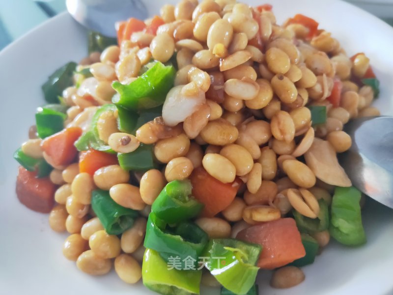 Tri-color Soybeans recipe