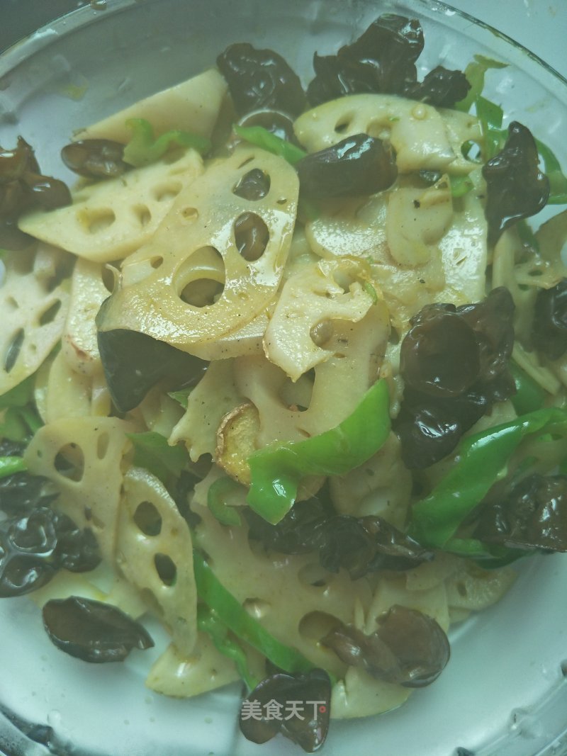 Vegetarian Fried Lotus Root recipe