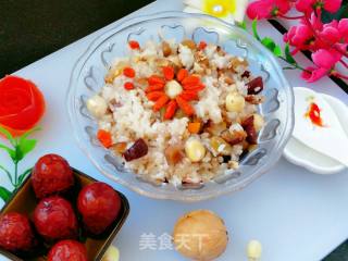 Fragrant Braised Eight Treasure Rice recipe