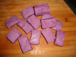 【purple Sweet Potato Cake with Coconut Fragrant】------purple Romantic Encounter recipe