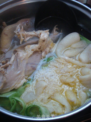 Yudai Chicken Soup with Bamboo Sun recipe