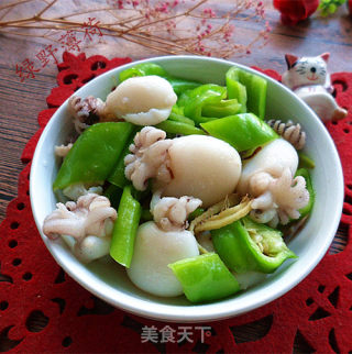 Hot Pepper Cuttlefish recipe