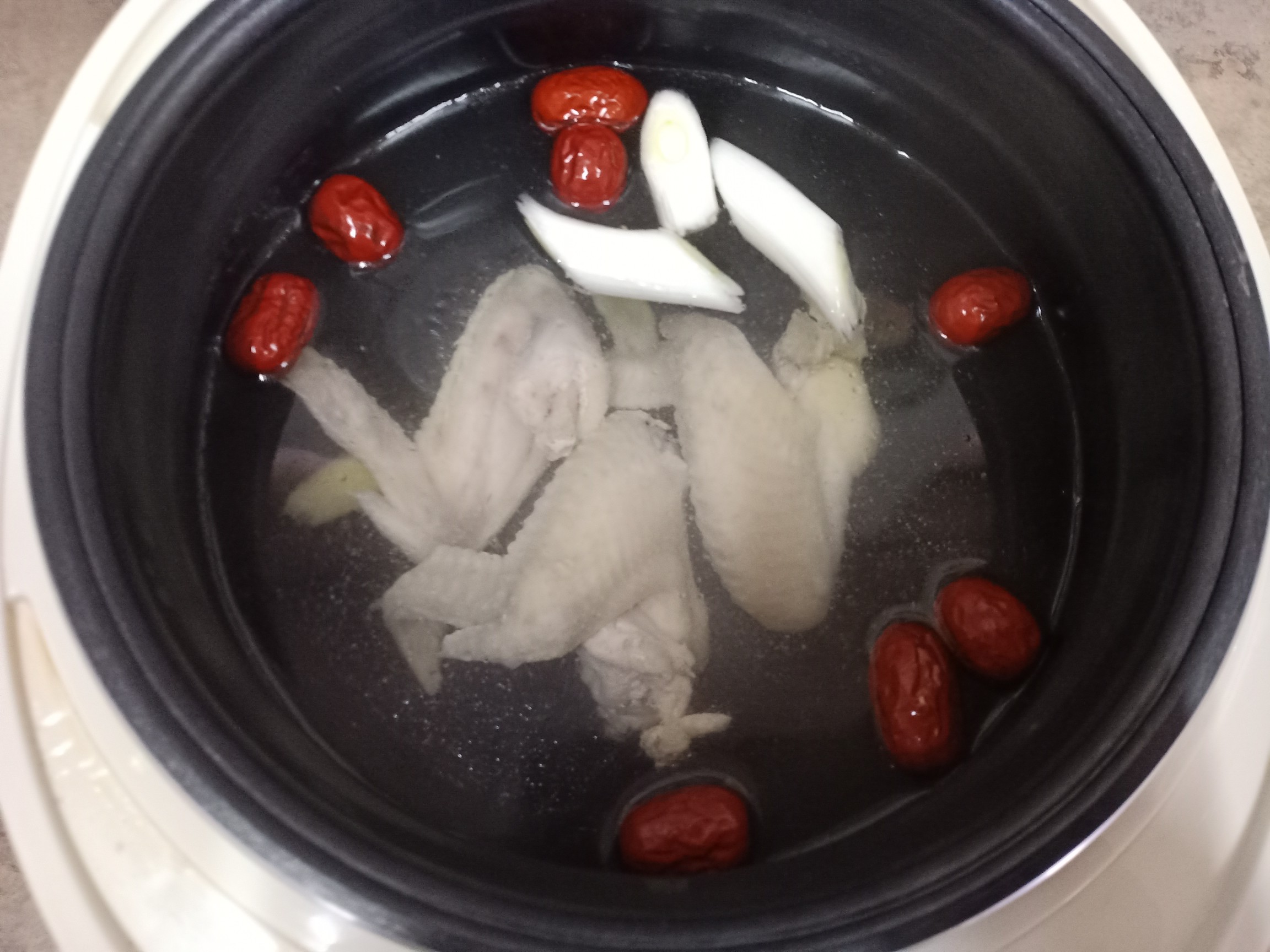 Chicken Soup with Red Dates and Lotus Root recipe