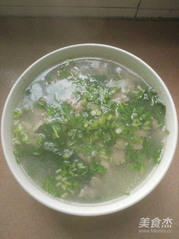 Wolfberry Leaf Sanxian Soup recipe