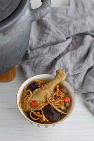Cordyceps Flower Pot Chicken Soup