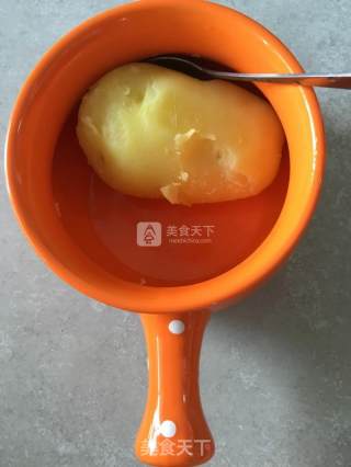 #aca烤明星大赛#roasted Potatoes and Shrimp Balls recipe