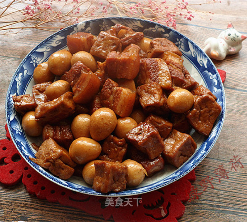 Appetizing Food-quail Egg Tofu Stew recipe