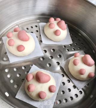 Cute Cat's Claw Steamed Buns recipe