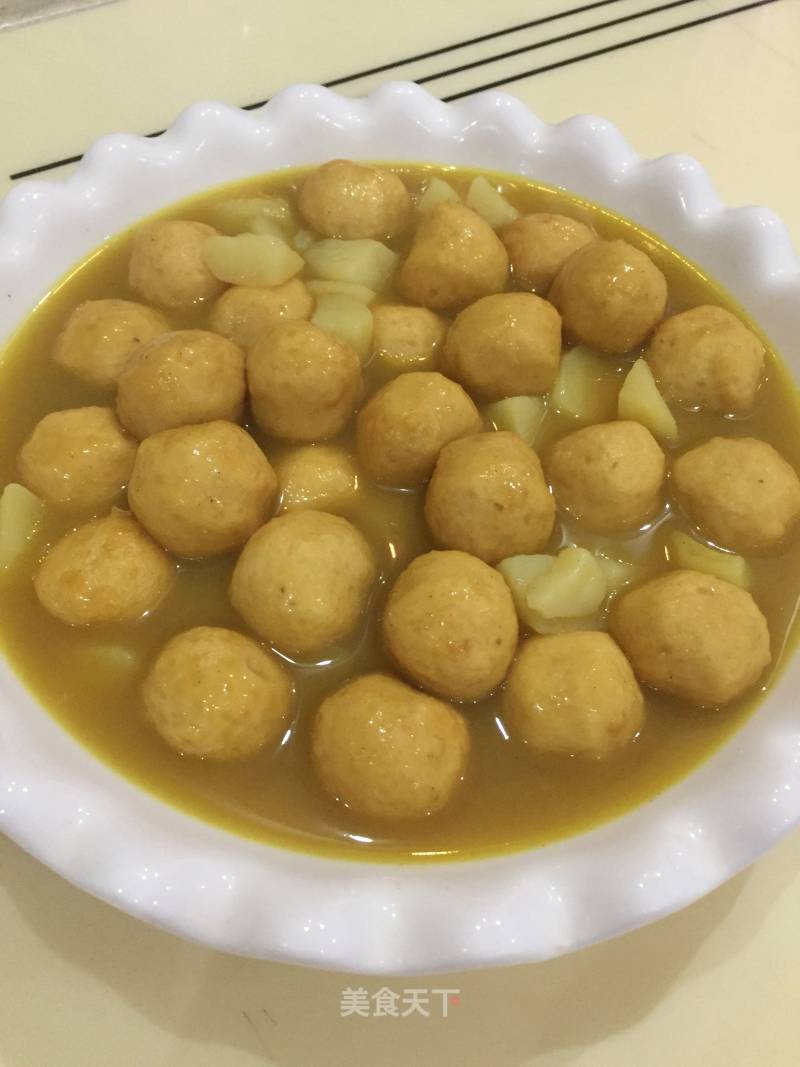 Curry Fish Ball recipe