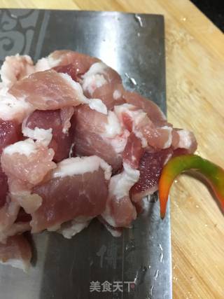 Fried Broccoli with Pork recipe