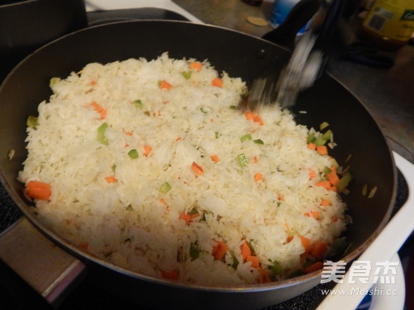 Fried Rice with Minced Meat recipe