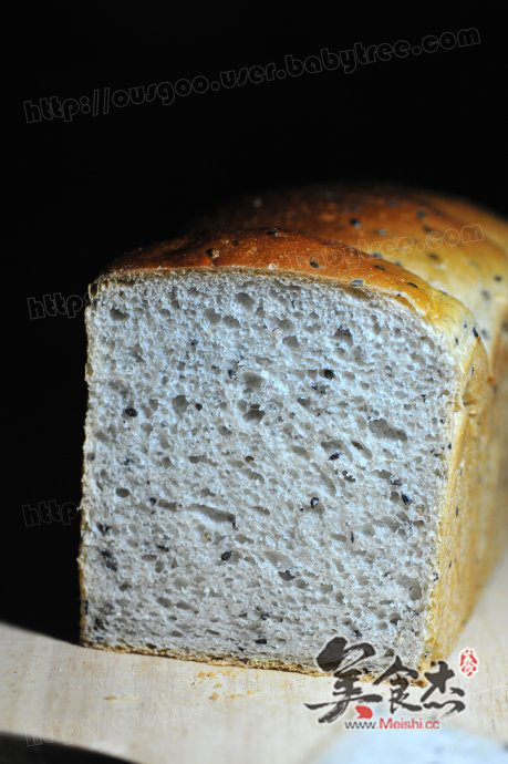 Black Sesame Toast recipe