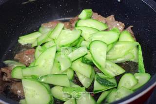 Cucumber Beef recipe