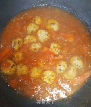Tomato Chicken Meatballs recipe