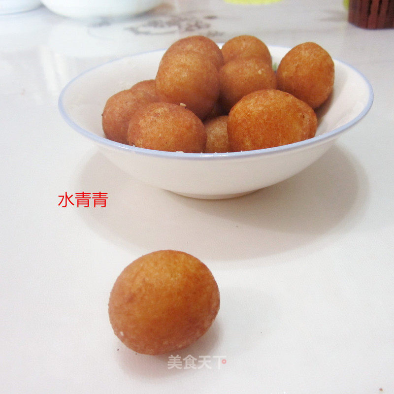 Fried Sweet Potato Glutinous Rice Balls recipe