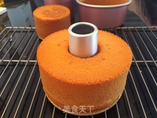 Fluff Caramel Flavor Marshmallow Chiffon Cake recipe