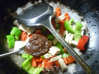 Stir-fried Double Peppers with Shacha Sauce recipe