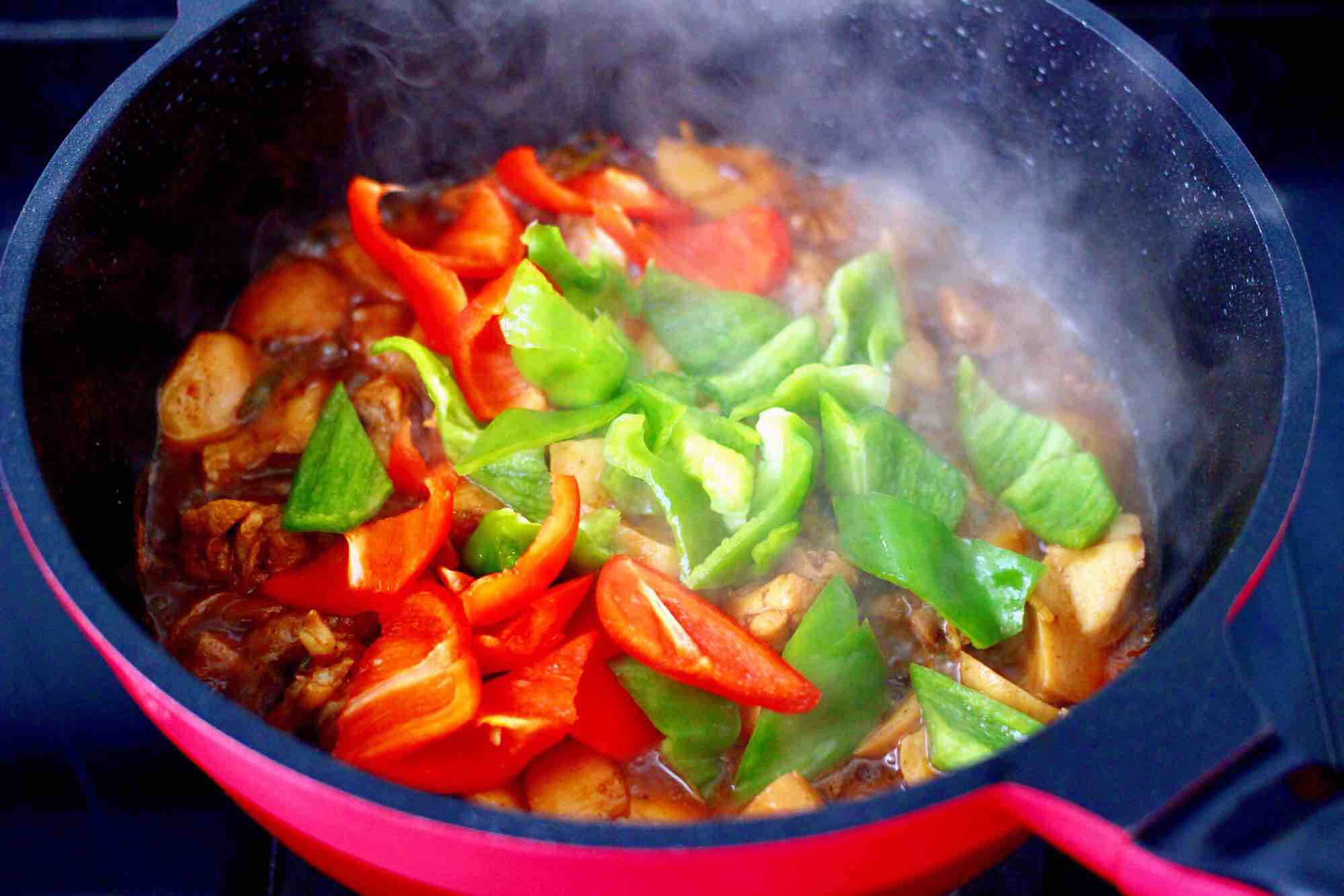 Roasted Chicken Thigh with Baby Mushroom recipe