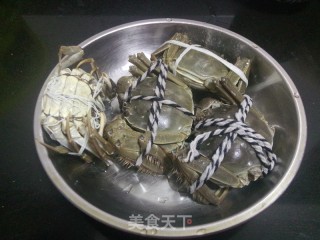 #trust之美# Onion and Ginger Boiled Hairy Crabs recipe