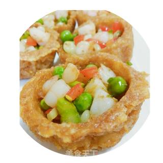 Crispy Rice Cup recipe