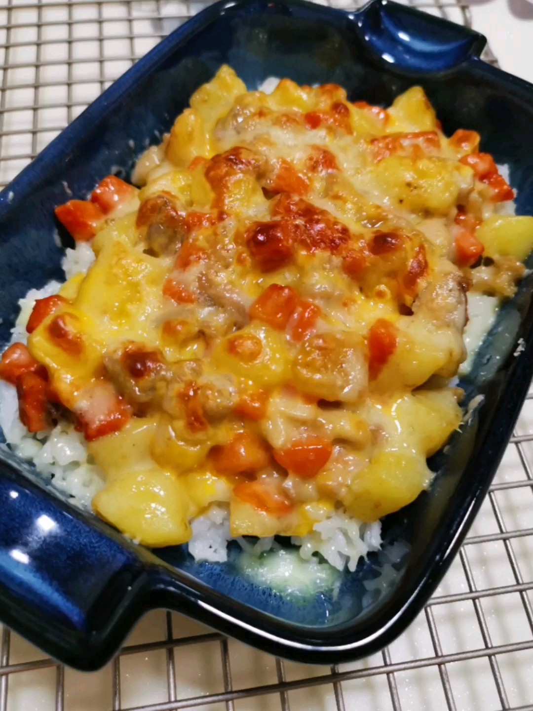 Cheese Baked Rice recipe