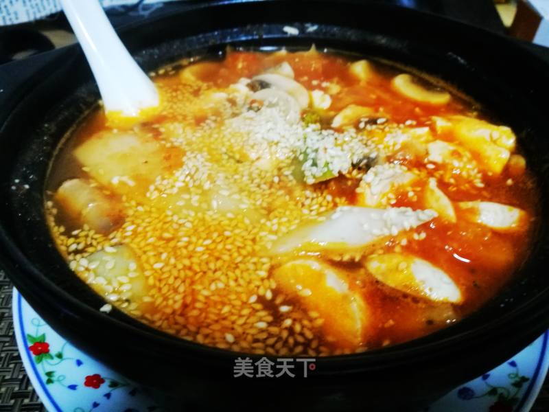 Warm and Sour Soup Casserole recipe