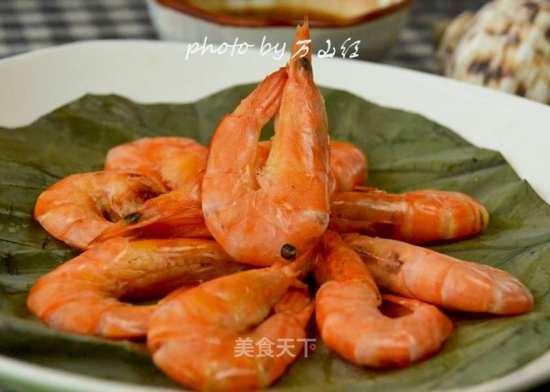 Lotus Fragrant Grilled Shrimp recipe